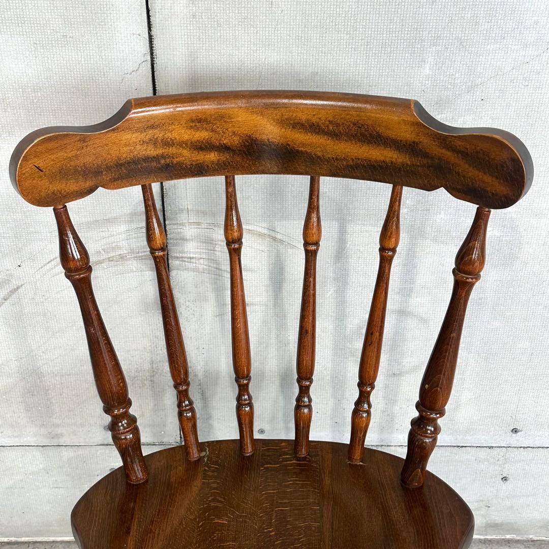 ✿昭和レトロ✿60s〜70s 飛騨産業 キツツキマーク ダイニングチェア