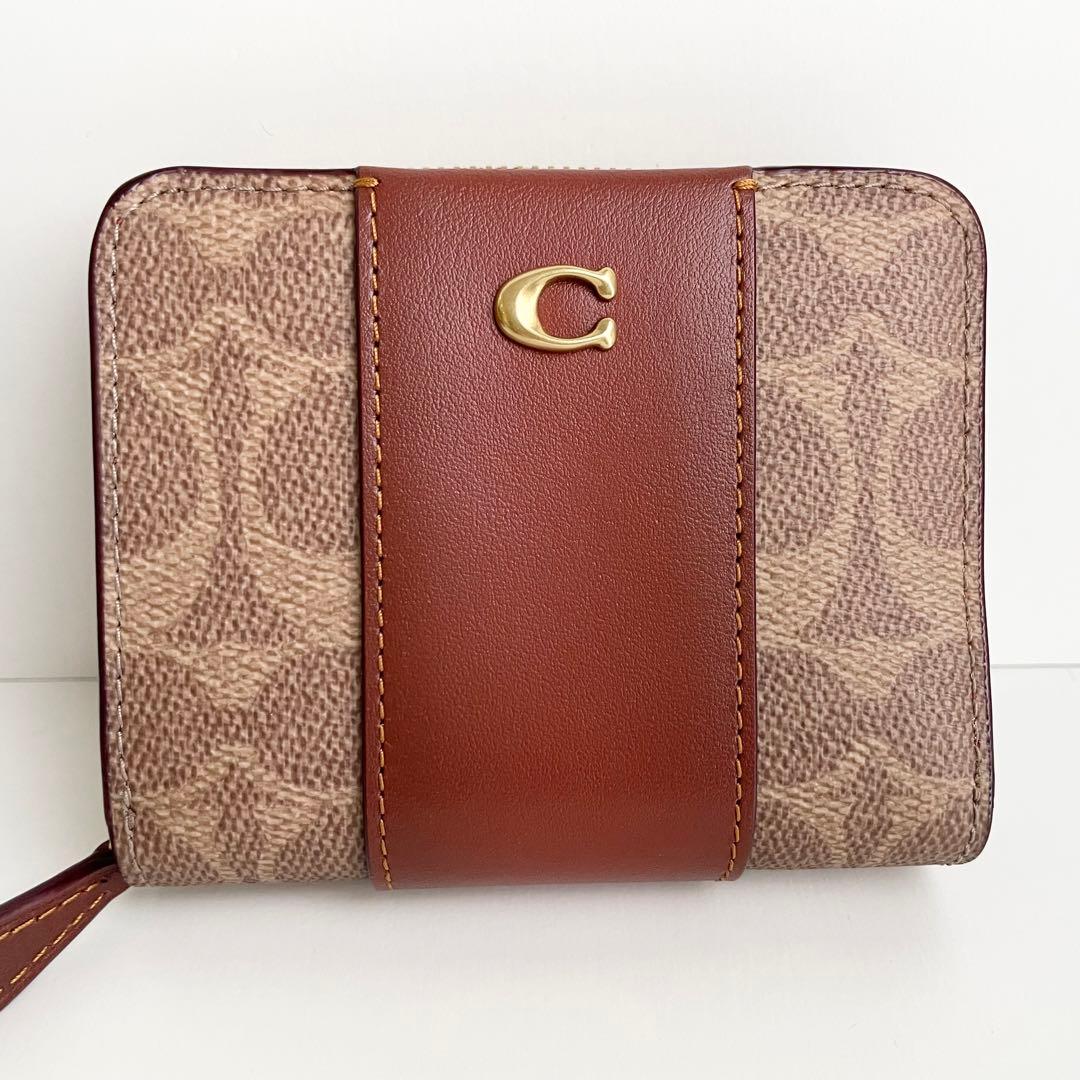 コーチ COACH 折り財布 シグネチャー ビルフォールド ウォレット 新品
