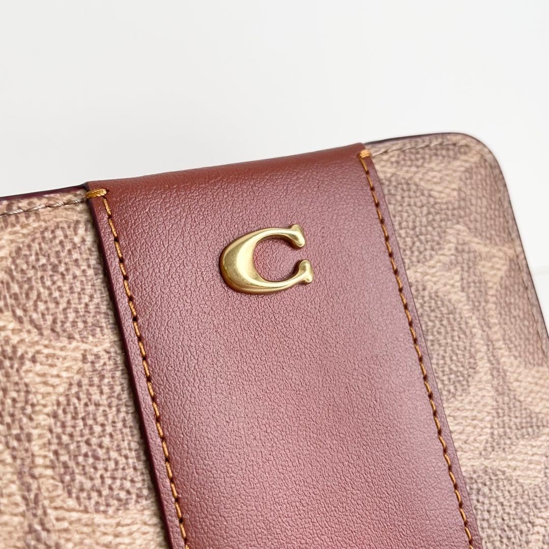 コーチ COACH 折り財布 シグネチャー ビルフォールド ウォレット 新品