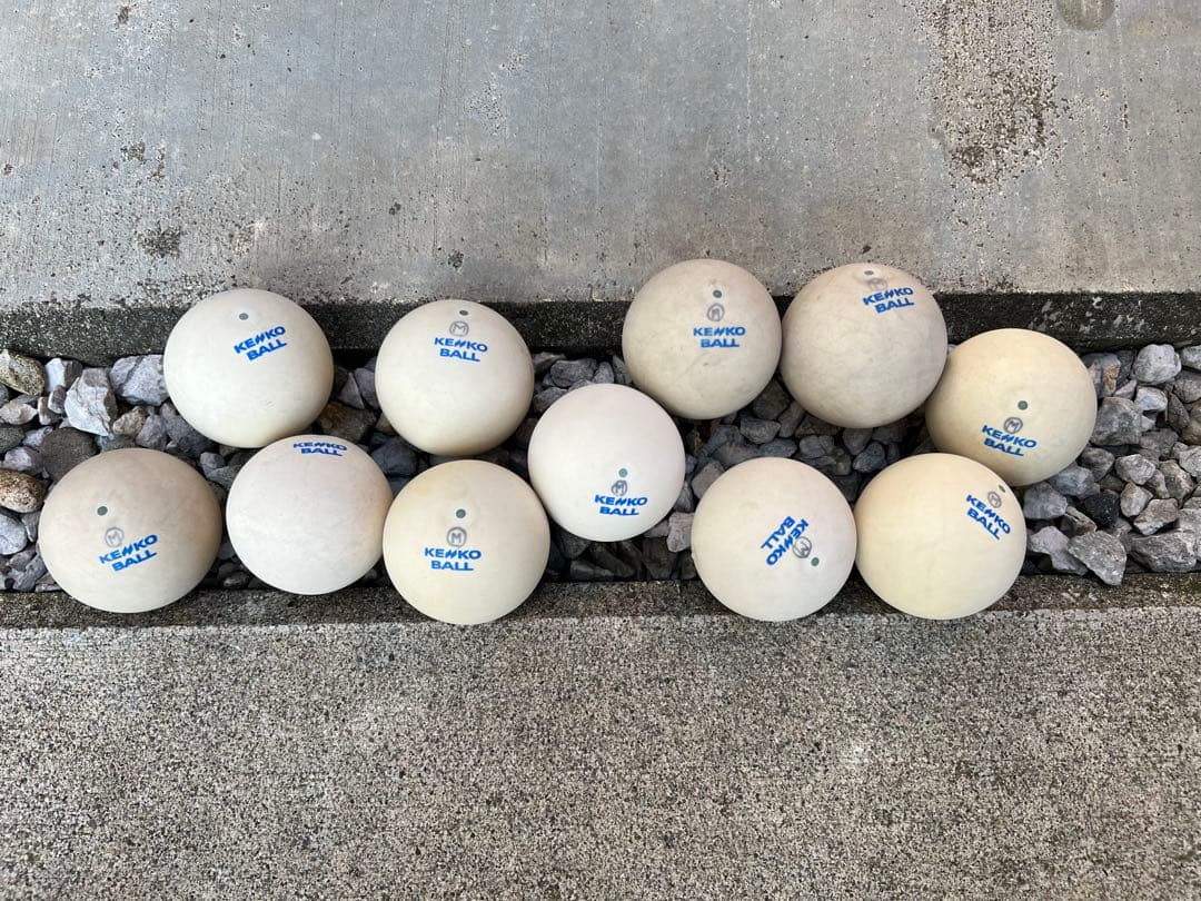 【ソフトテニスボール】KENKO 新旧　スタンダード練習ボール　バック　空気入れ