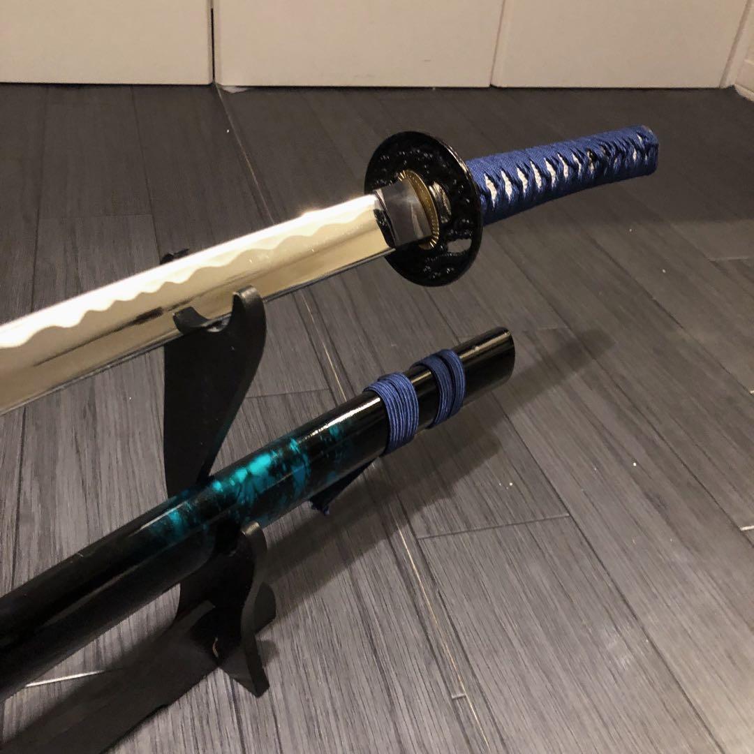 高級模造刀　青拵え　居合刀　太刀　美術刀