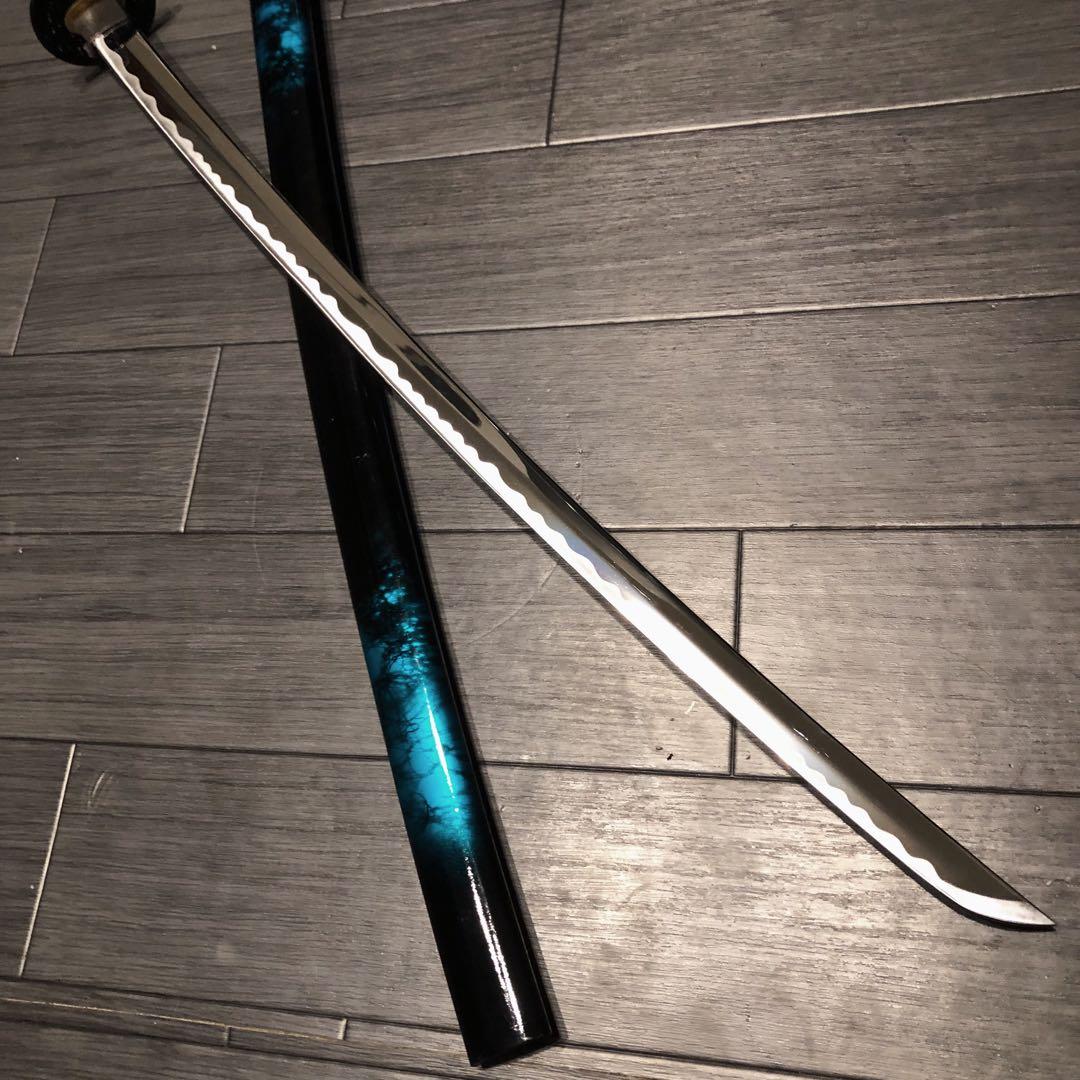 高級模造刀　青拵え　居合刀　太刀　美術刀