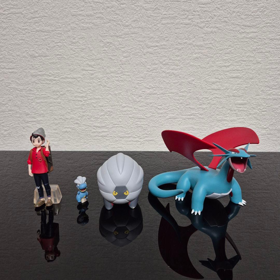 海外版ポケモンスケールワールド タツベイ、コモルー、ボーマンダ 三体セット