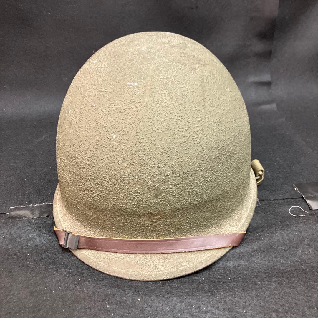 H*Q様 米軍 実物 二次戦 ナム戦 空挺M1ヘルメット シェル ライナー デッ