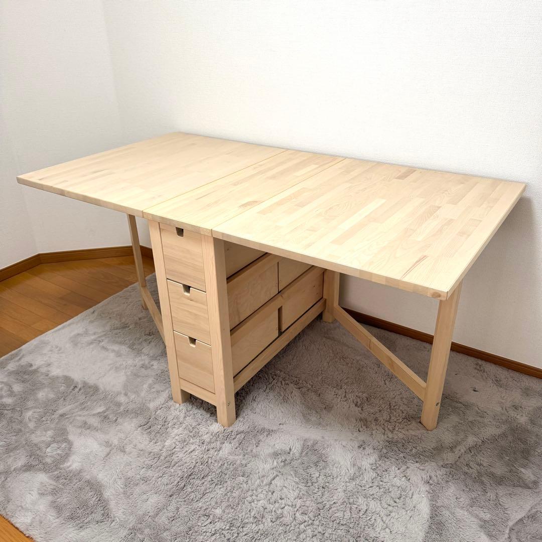 【Nats 】IKEA NORDEN ノールデン ゲートレッグテーブル