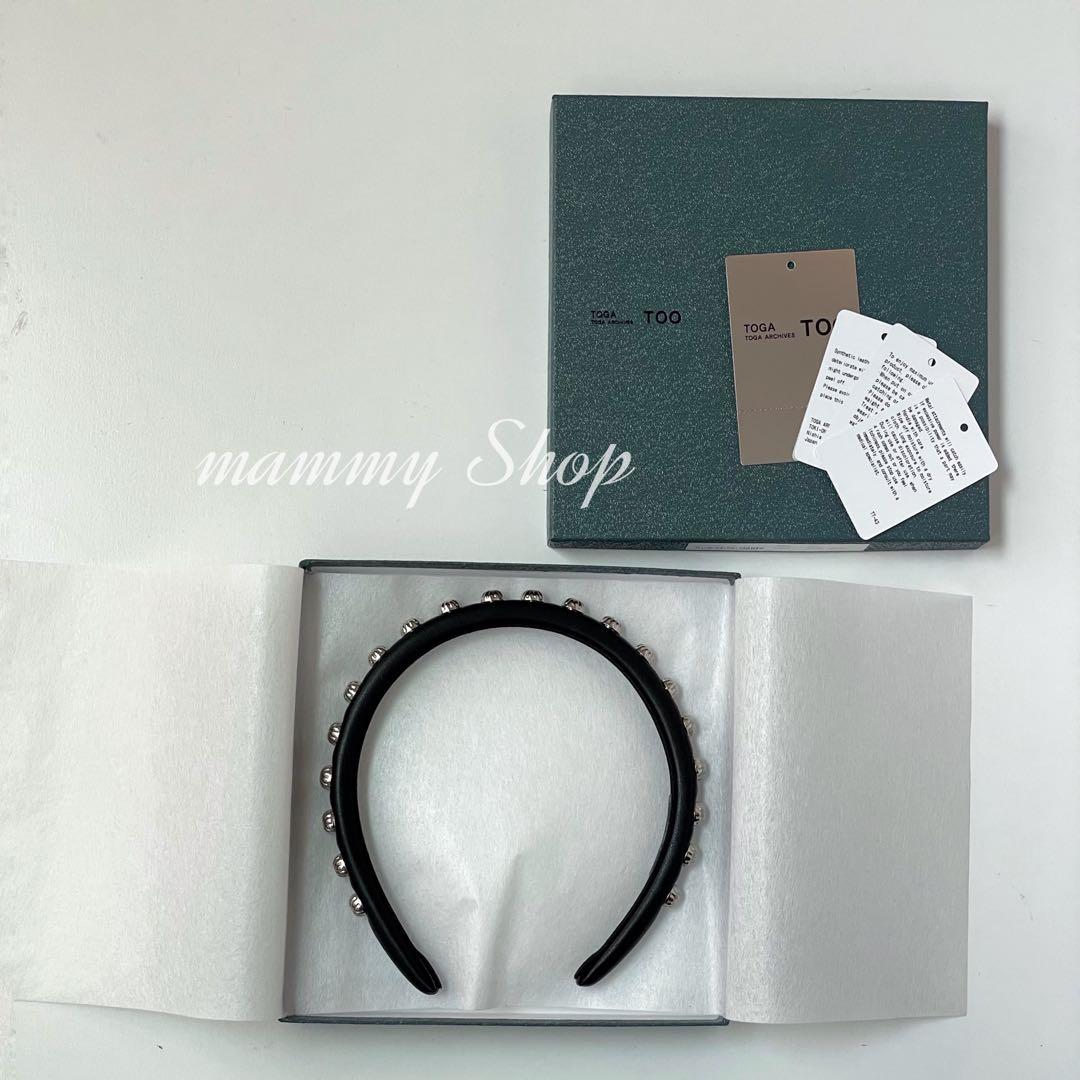 【未使用】toga トーガ カチューシャ コンチョモチーフ ヘアバンド