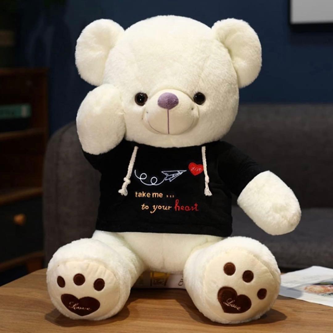 ホワイトテディベア Tシャツ付き