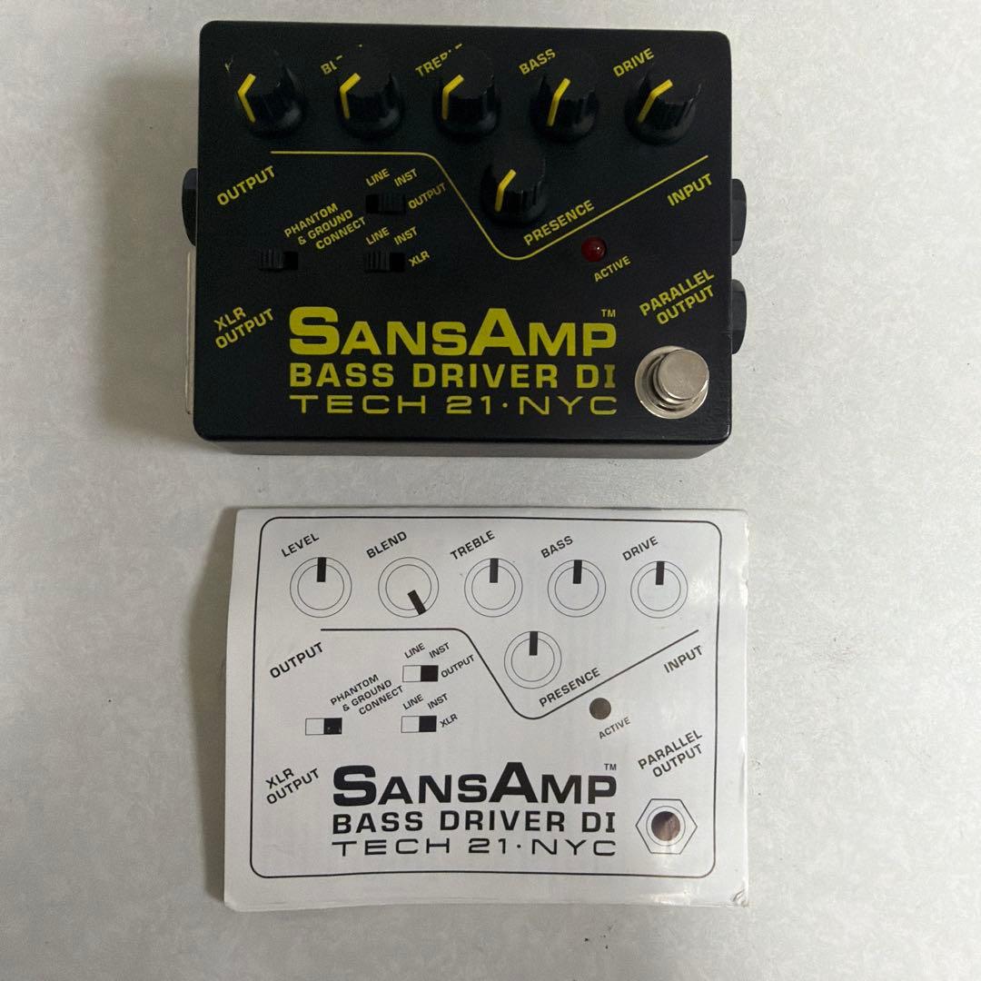 ベース TECH 21 NYC SansAmp Bass D DI