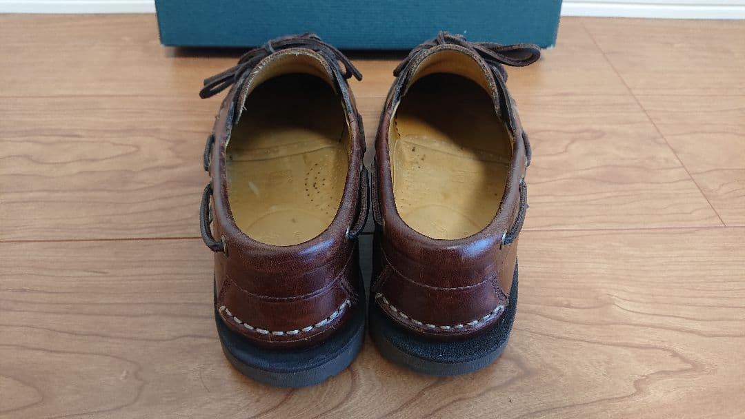 John Paraboot ブラウン デッキシューズ MALO 6.5