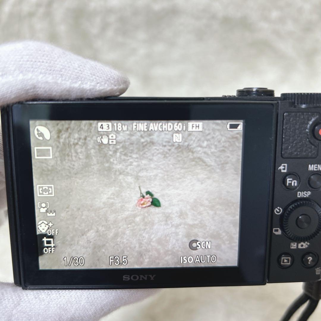 【極美品】　SONY サイバーショット DSC-WX500 Wi-Fi ブラック