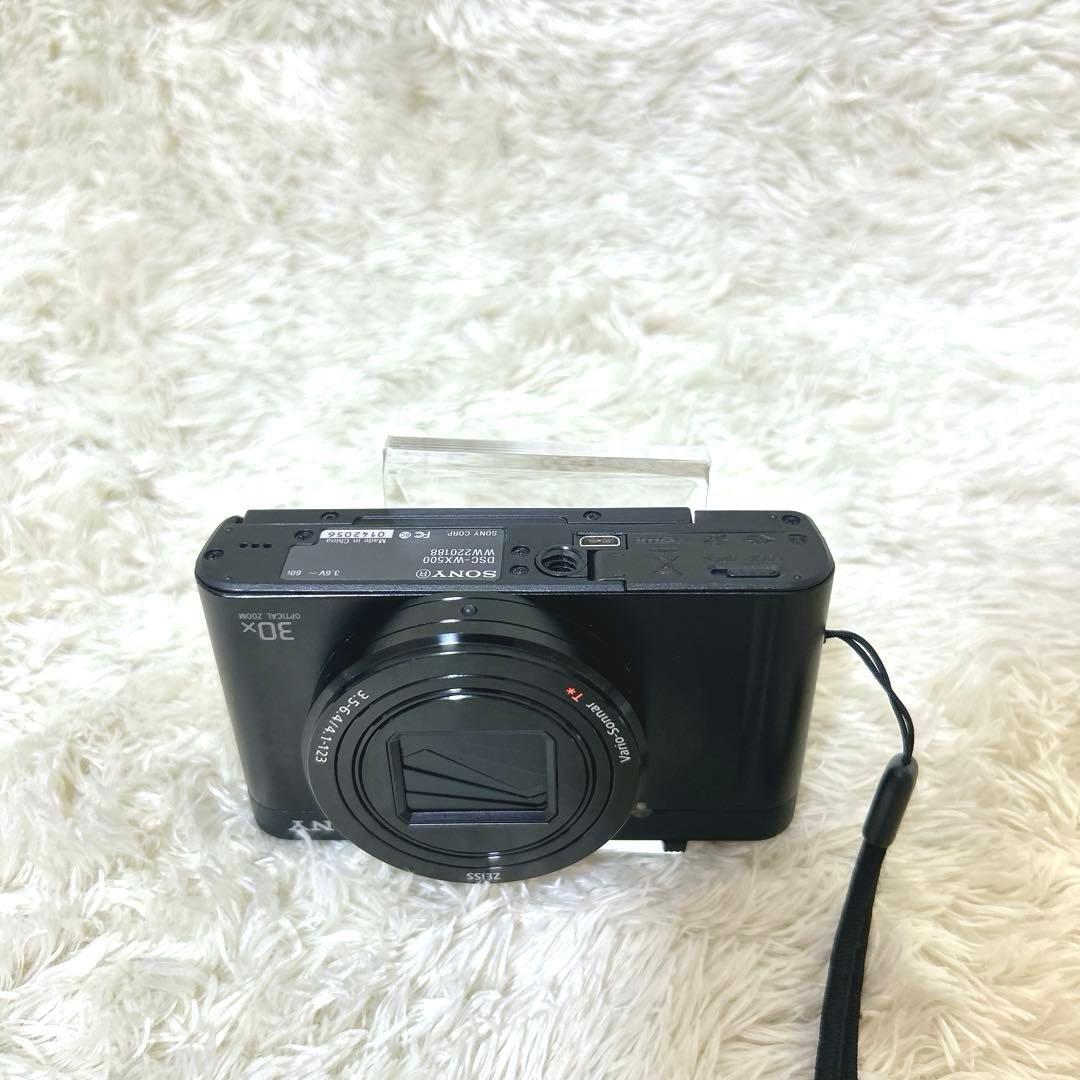 【極美品】　SONY サイバーショット DSC-WX500 Wi-Fi ブラック