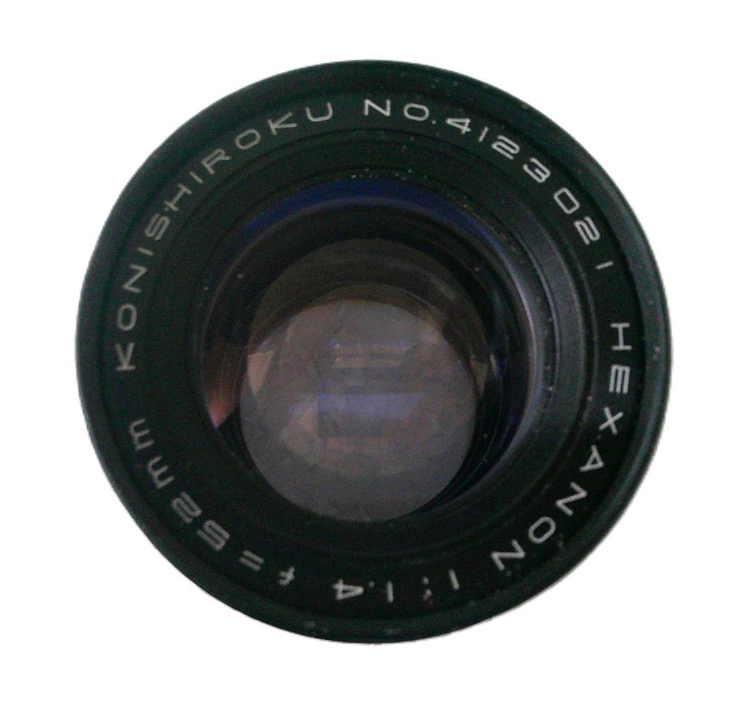 ★小西六 KONISHIROKU HEXANON 52mm F1.4 レンズ★
