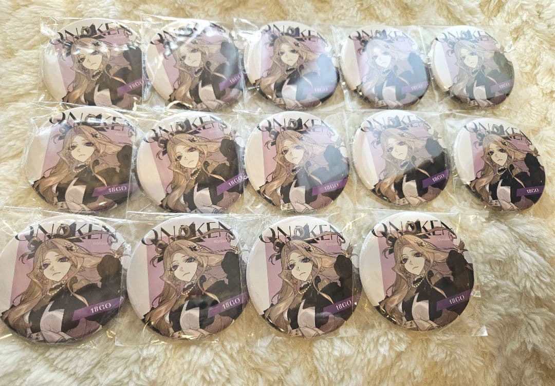 女子研究大学 POPUP 缶バッジ 18号 引き14個