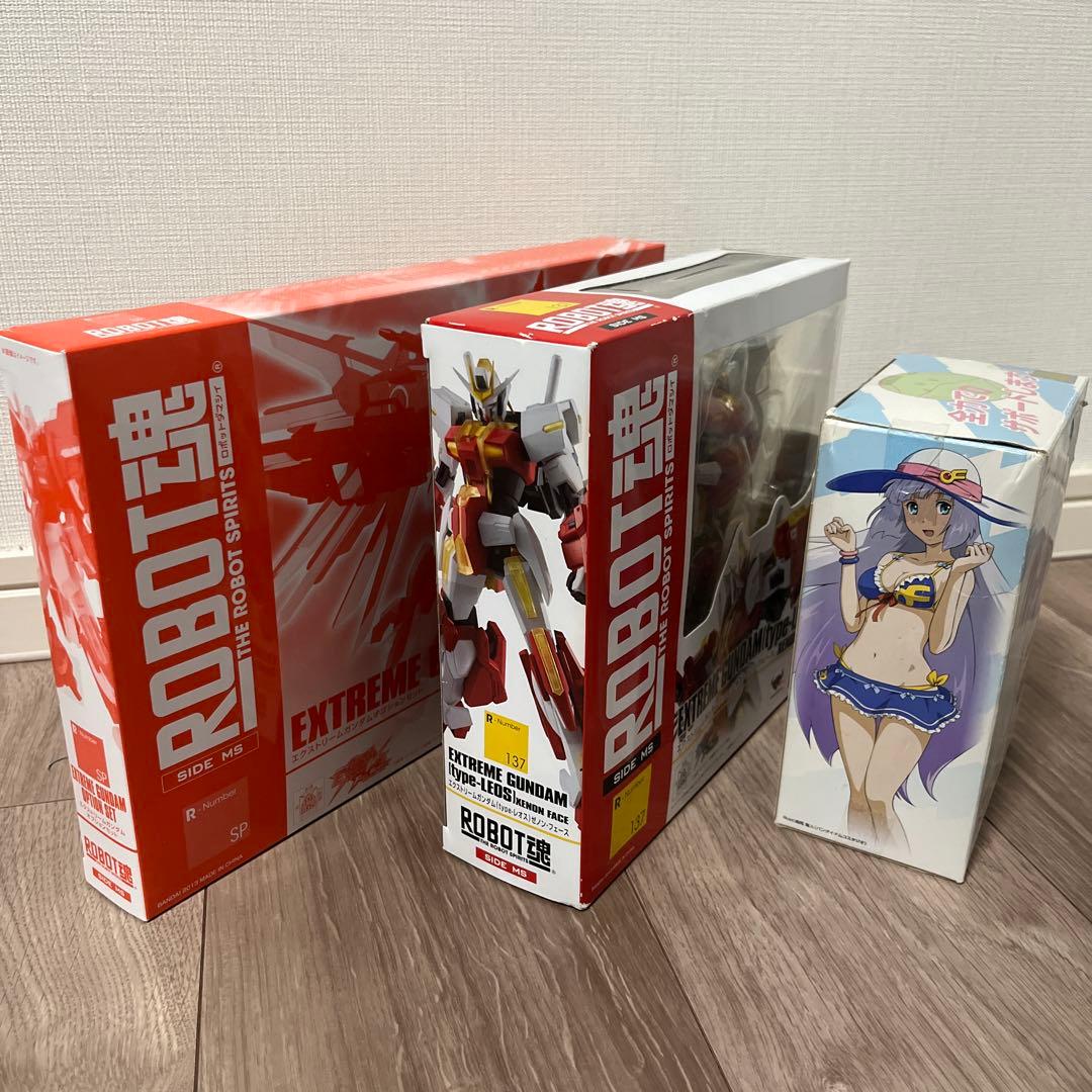 ROBOT魂　エクストリームガンダム&オプション　おまけのセシア