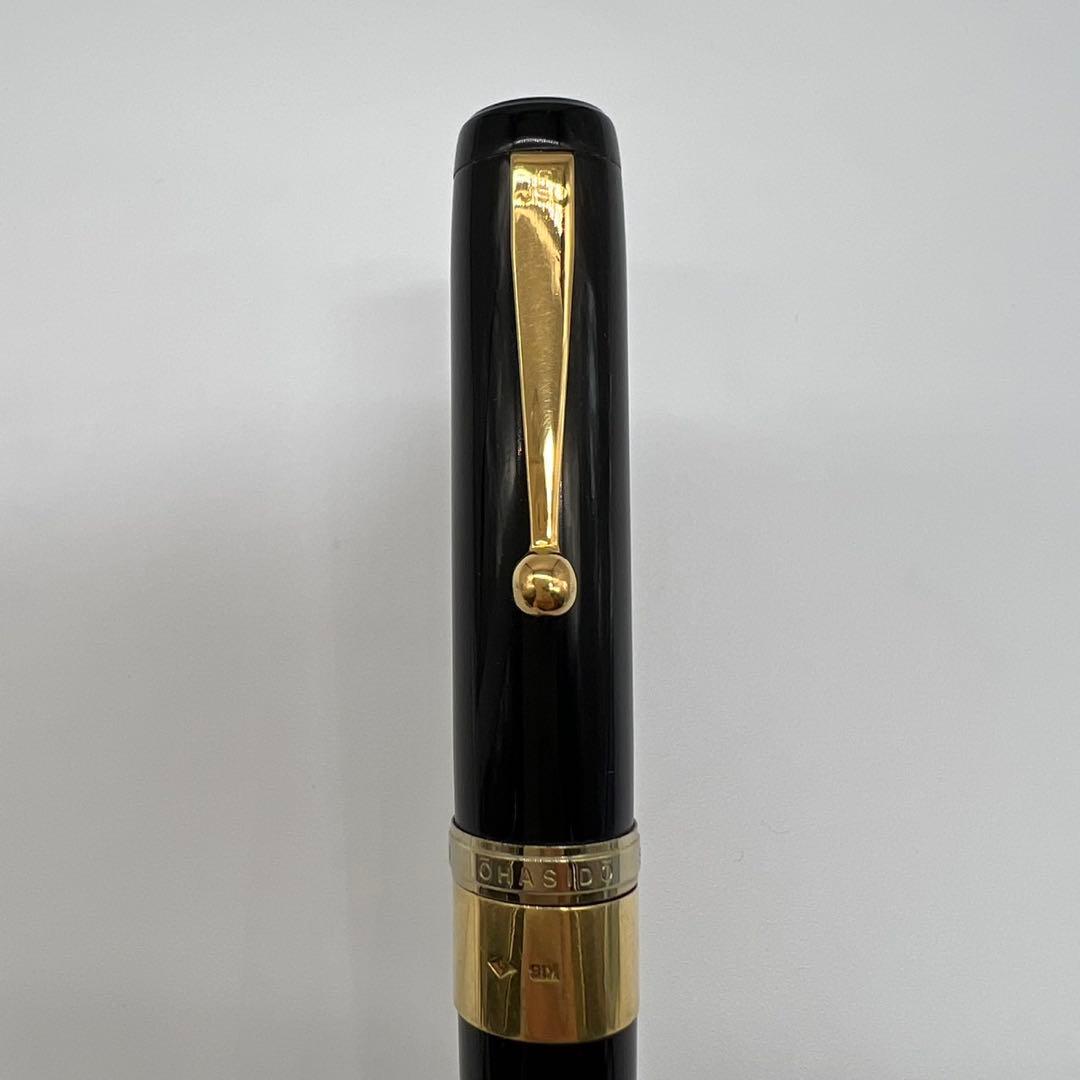 大橋堂 OHASIDO 万年筆 14Kペン先 K18装飾 動作未確認 4