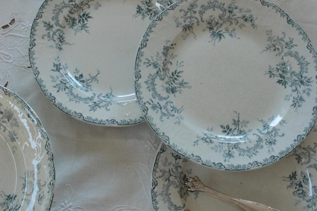 【C】フランスアンティーク・ショワジールロワVILLARDプレート