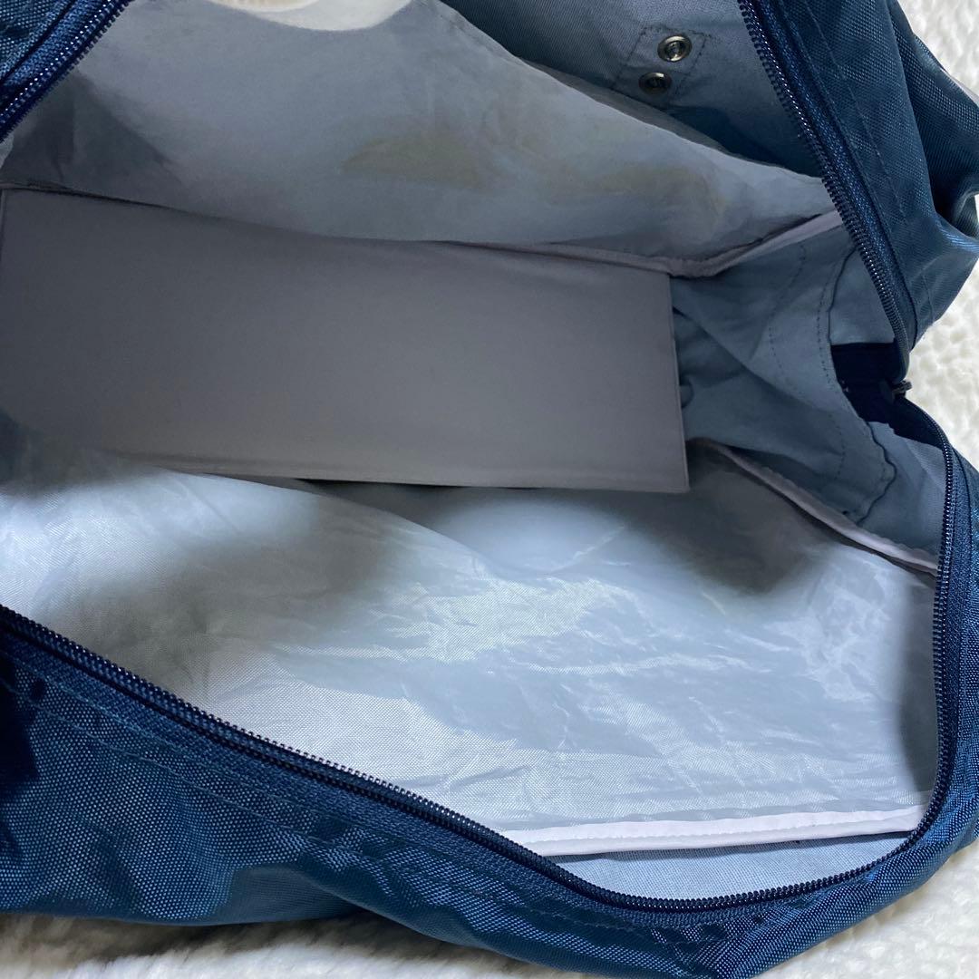 くり様 旧型】ワールドペガサス スクバ スクールバッグ 紺 チャーム付 ワッぺ