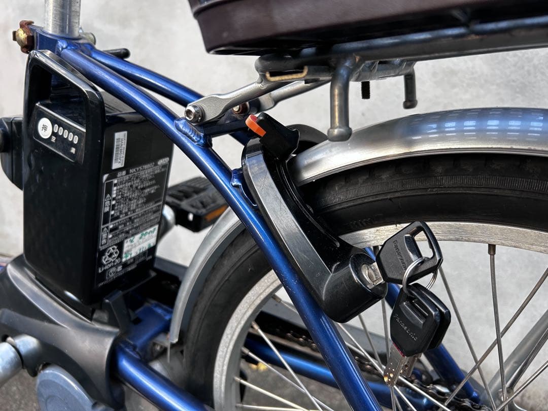 みきてぃー 引取限定 パナソニック 電動自転車 3段変速 20インチ