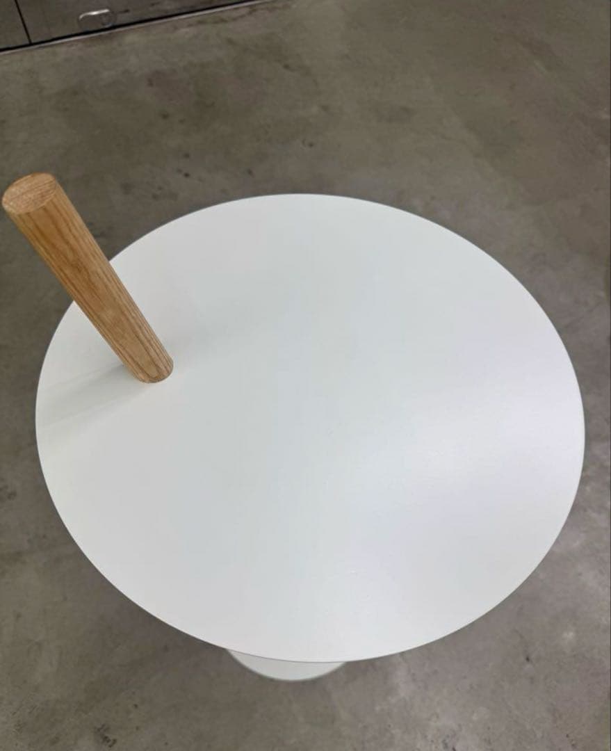 TUBE&ROD ホワイト サイドテーブル 美品 おしゃれ