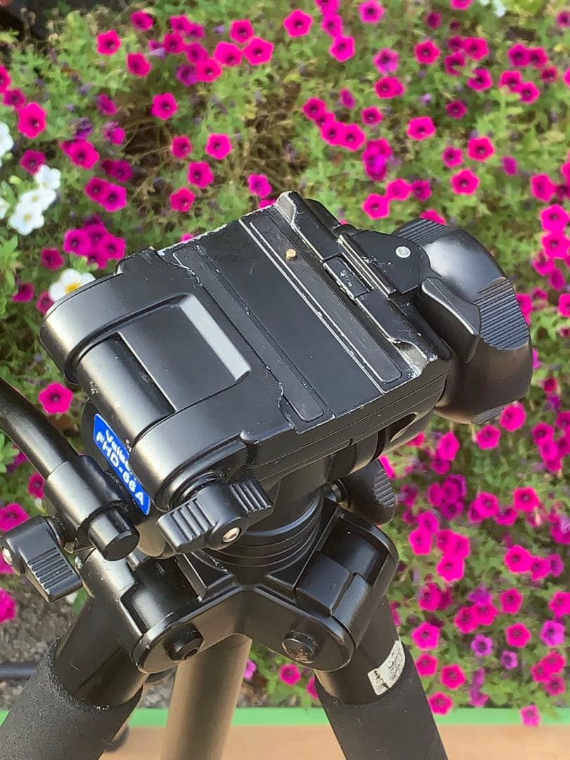 Velbon カーボン三脚 BIRDERS PRO 638・雲台:FHD-66A