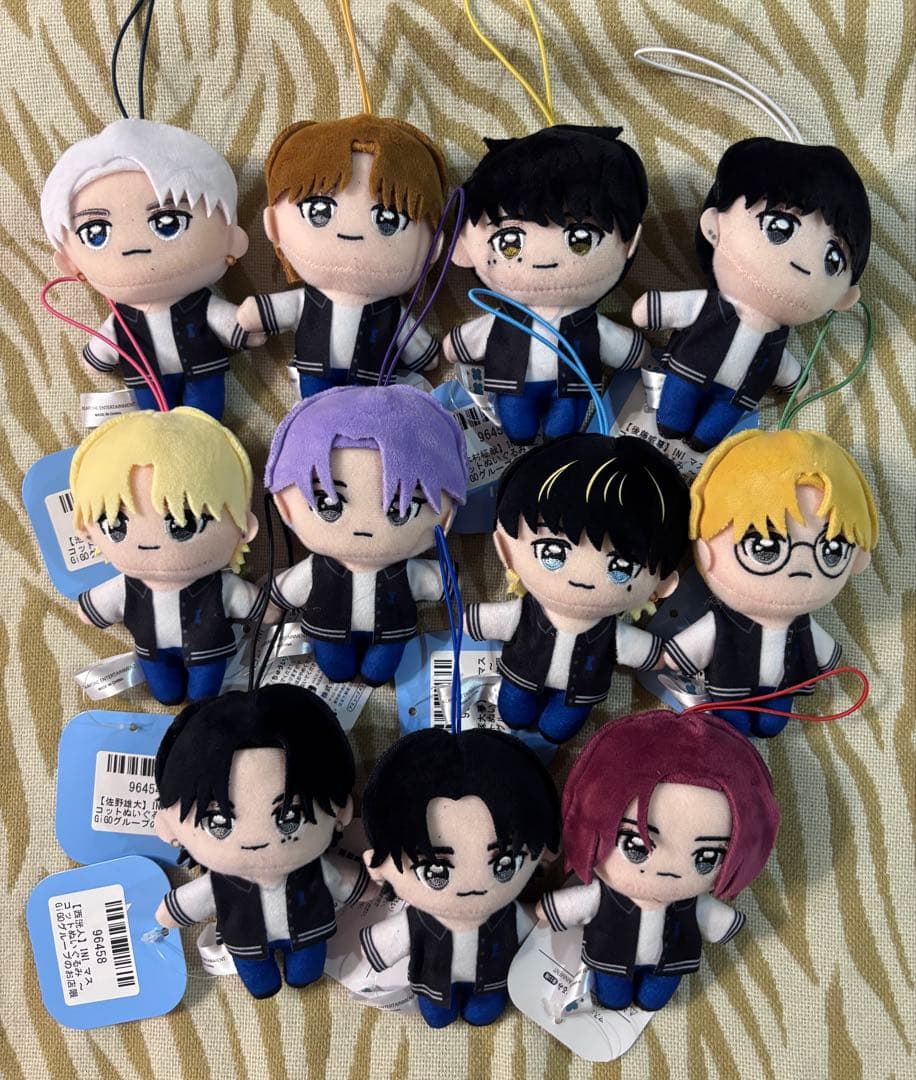 INI GiGO限定　マスコット　ぬいぐるみ　コンプ　セット