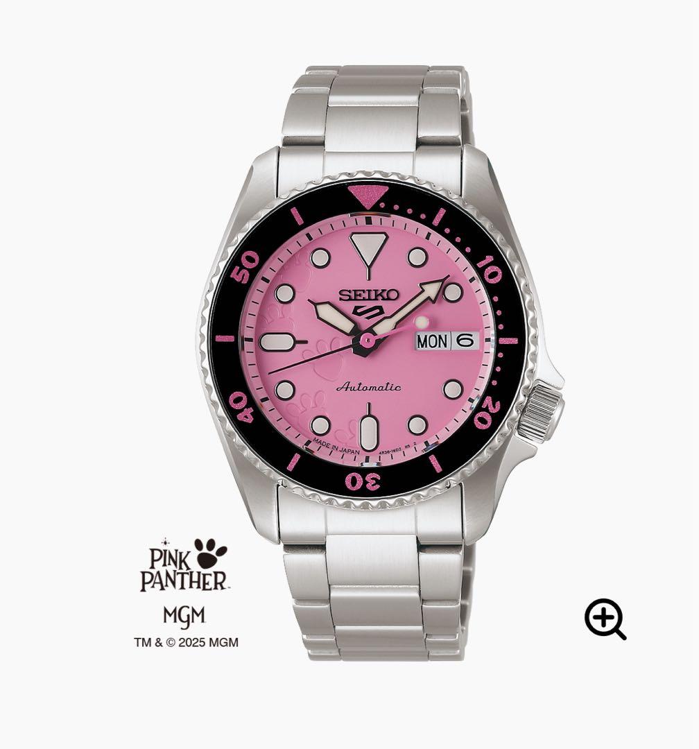 SEIKO 5 PINK PANTHER SBSA321 ピンクパンサー