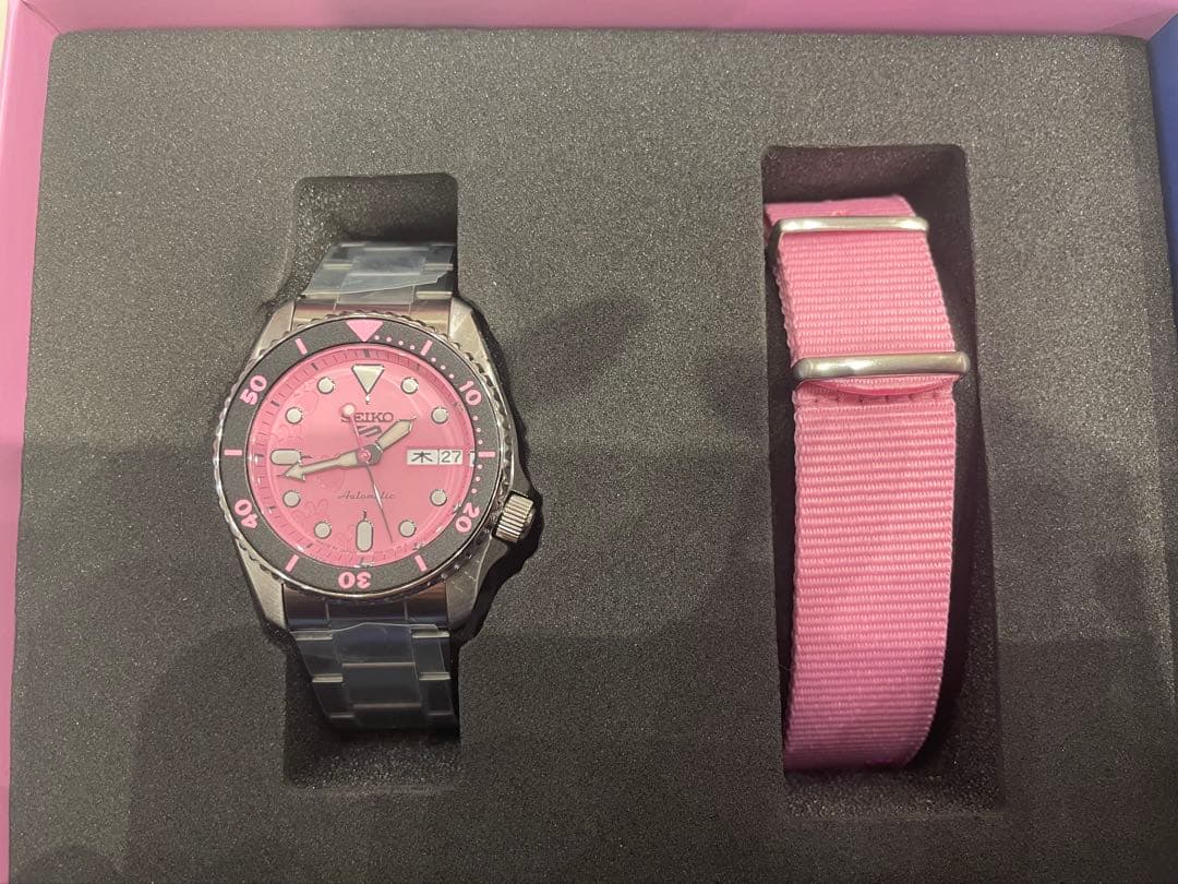 SEIKO 5 PINK PANTHER SBSA321 ピンクパンサー