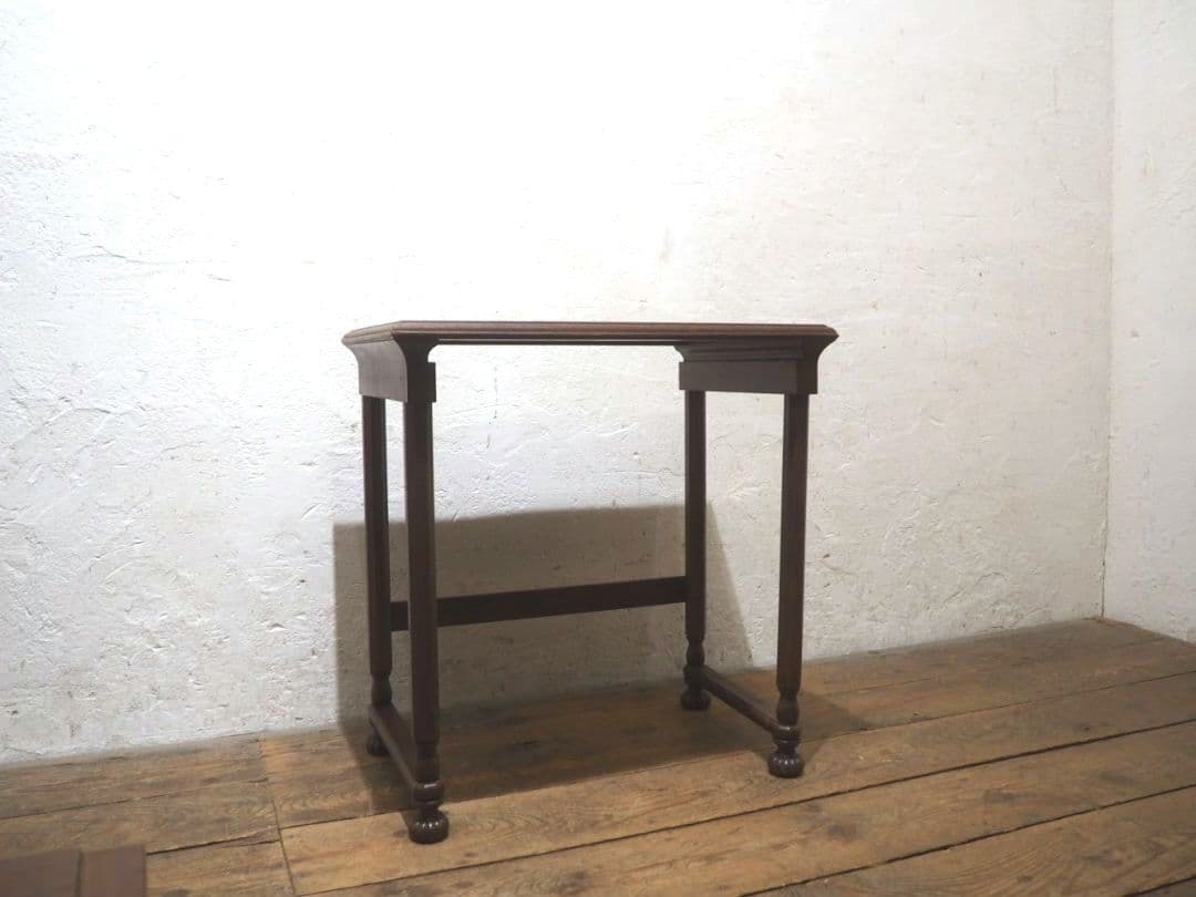 1279 英国ビンテージ　サイドテーブル　展示台　陳列台　インテリア　イギリス