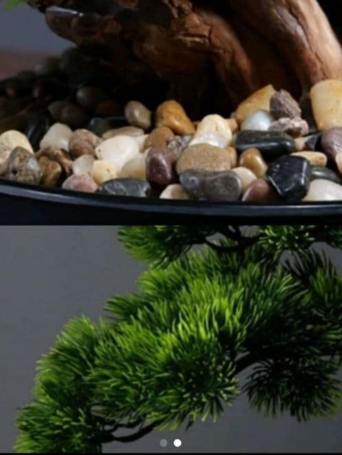 高級模造迎客松盆栽 置物 禅意迎客松盆栽装飾品 人工観葉植物 インテリアグリーン