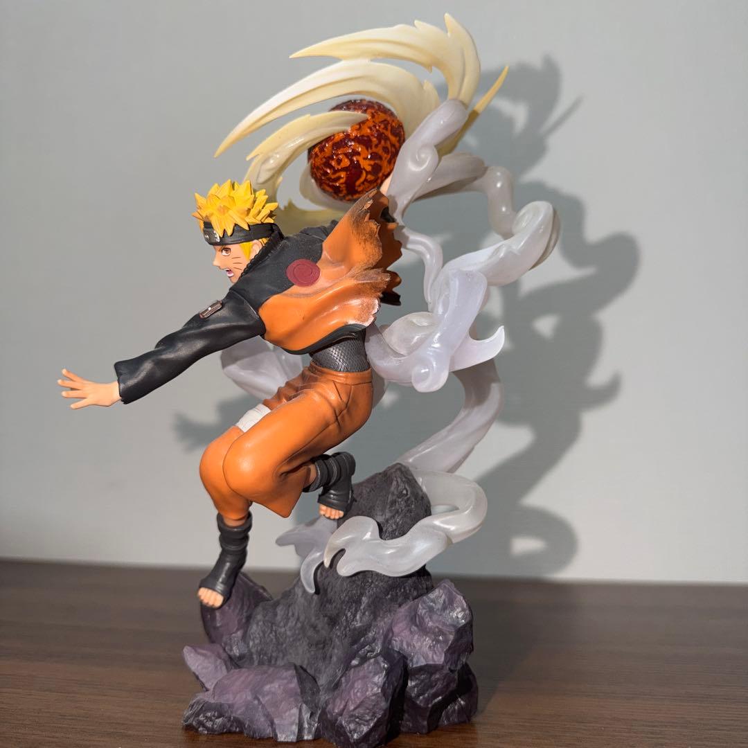 うずまきナルト　NARUTO フィギュア　 仙法•熔遁螺旋手裏剣　 BANDAI