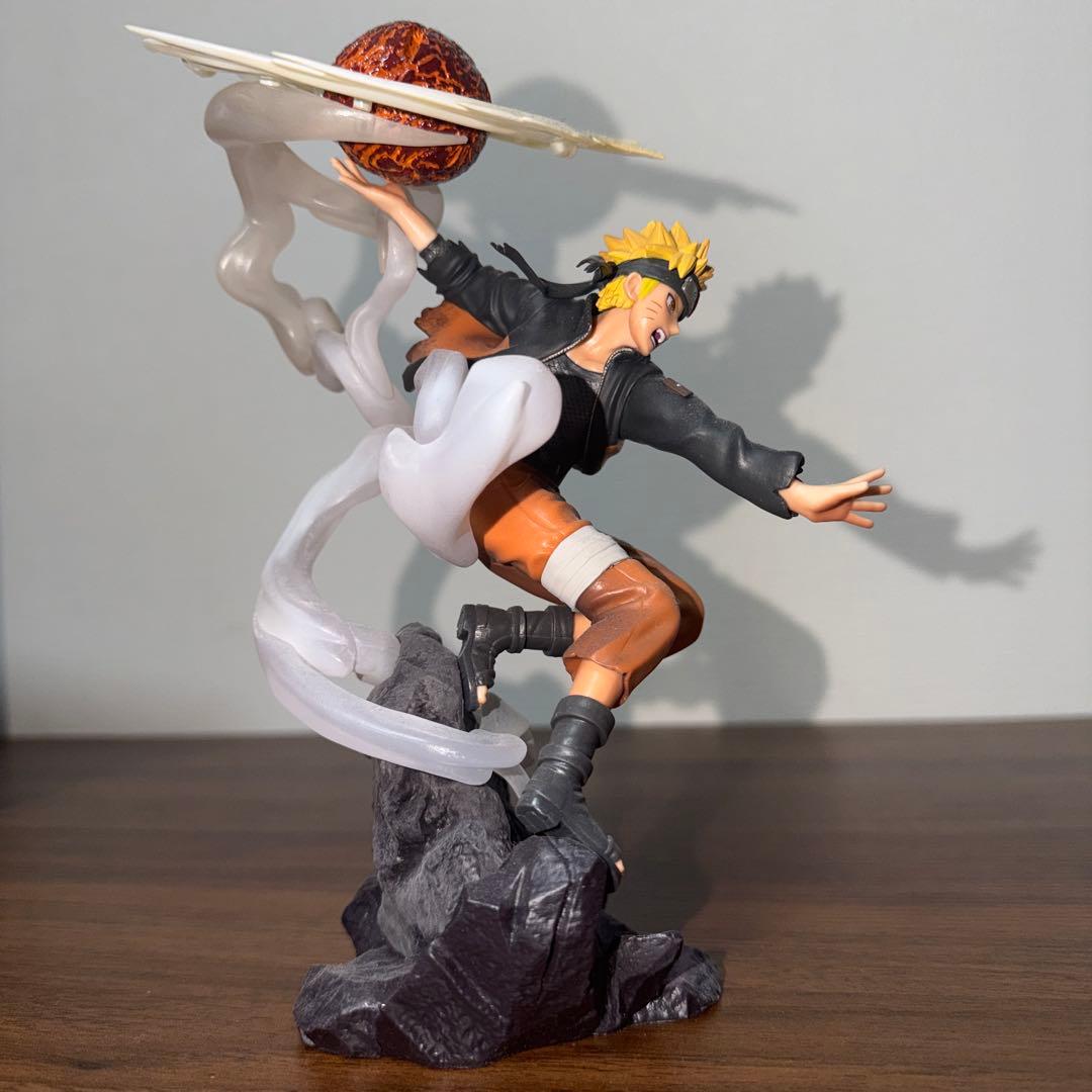 うずまきナルト　NARUTO フィギュア　 仙法•熔遁螺旋手裏剣　 BANDAI