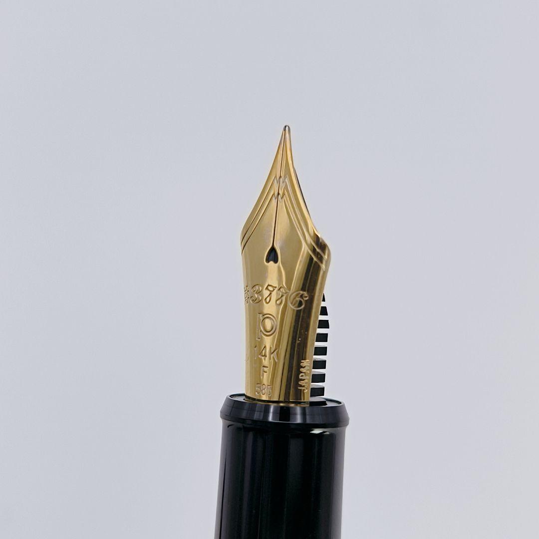 PLATINUM #3776 CENTURY プラチナ万年筆 黒