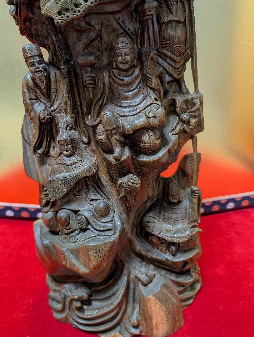 美術品 彫刻 木彫り 七福神