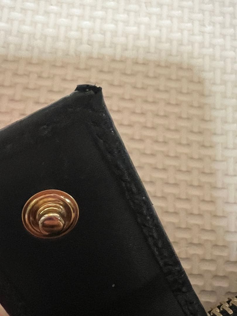 GUCCI 財布 シマ レザー