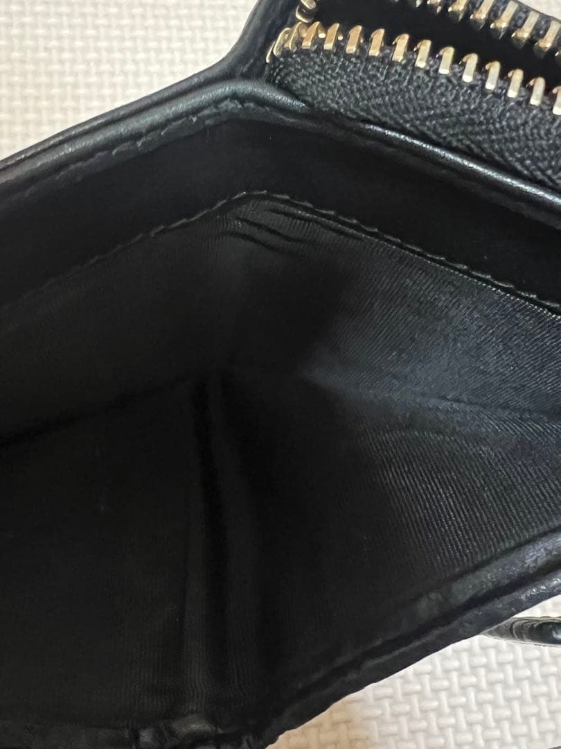 GUCCI 財布 シマ レザー