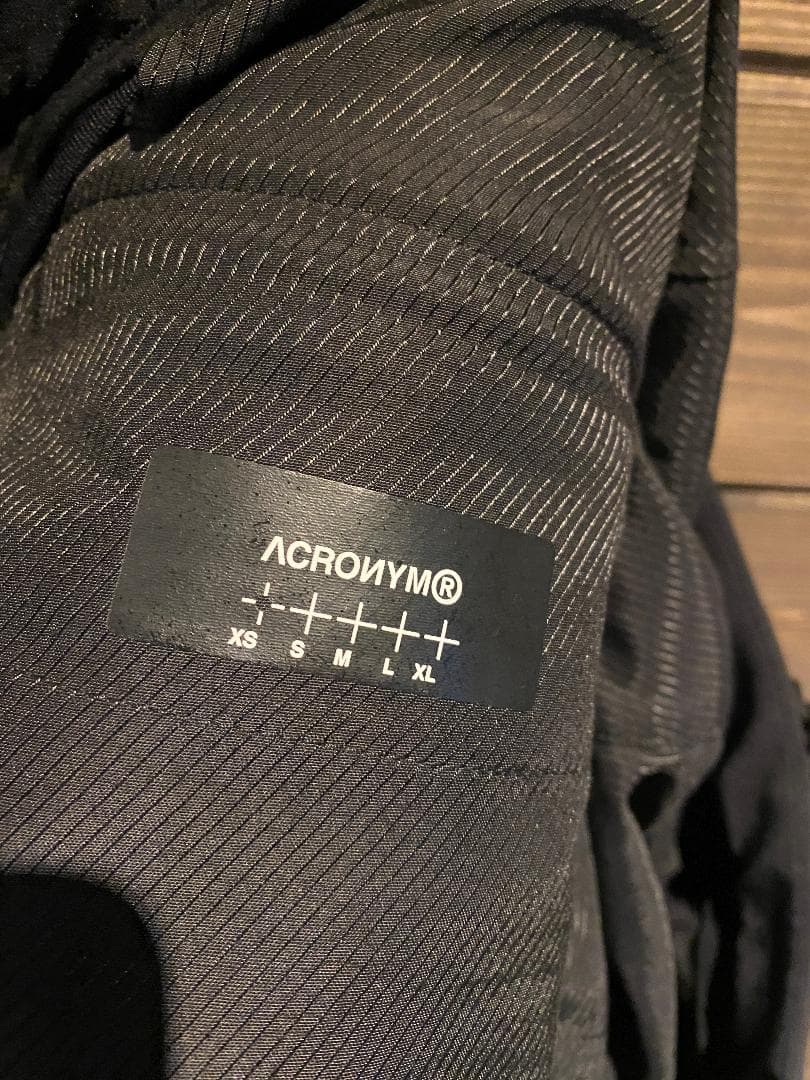 ACRONYM P30A-DSKR-BKM サイズXS