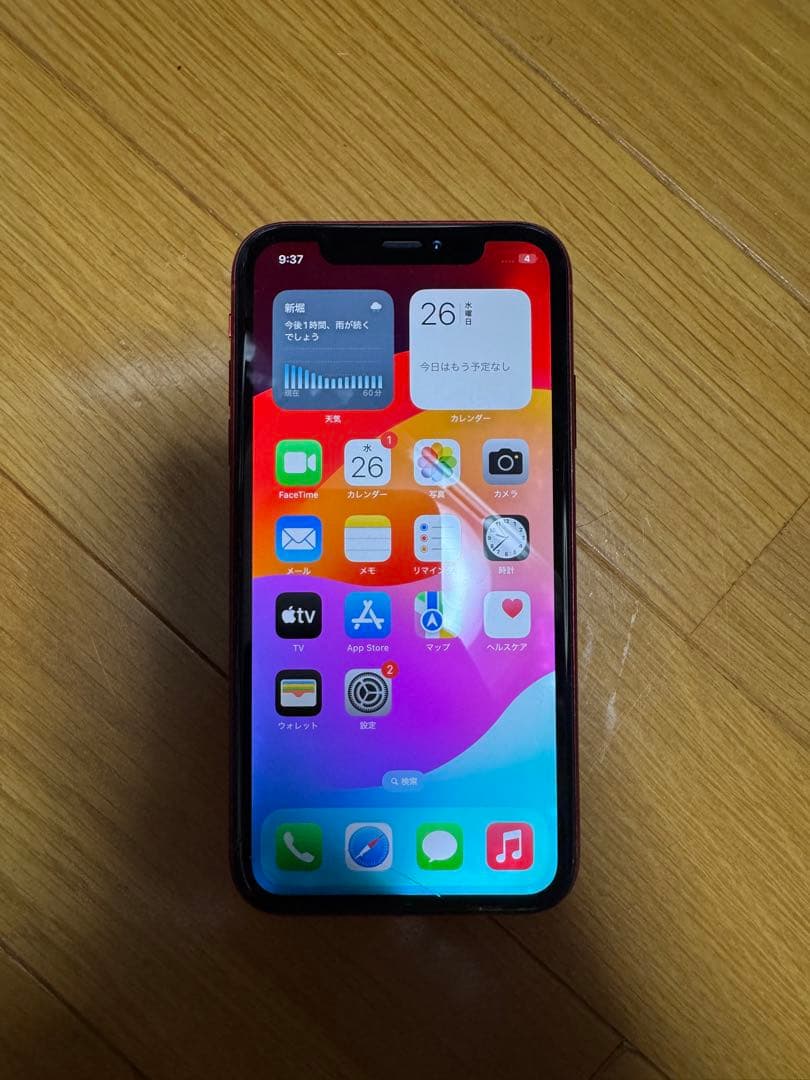 iPhone XR 64GB 海外版　プロダクトレッド　北米版
