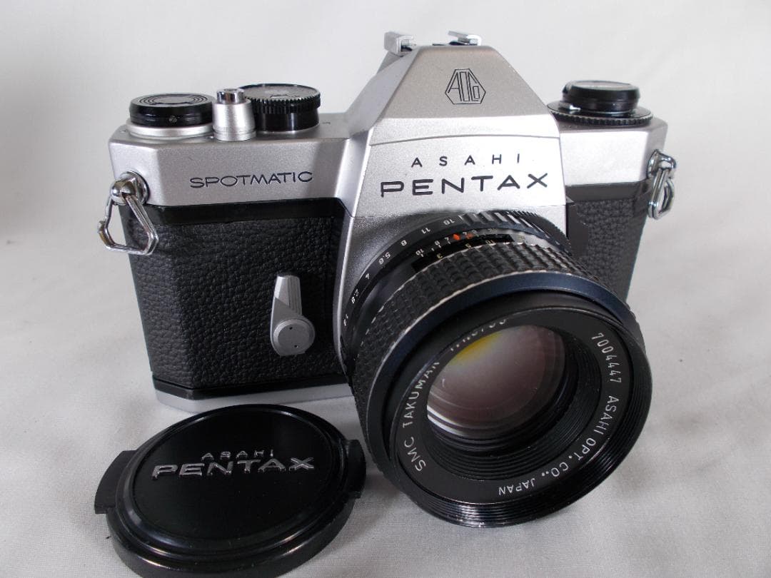 フィルムカメラ 整備済　Pentax SPII + レンズ f1.8　F210