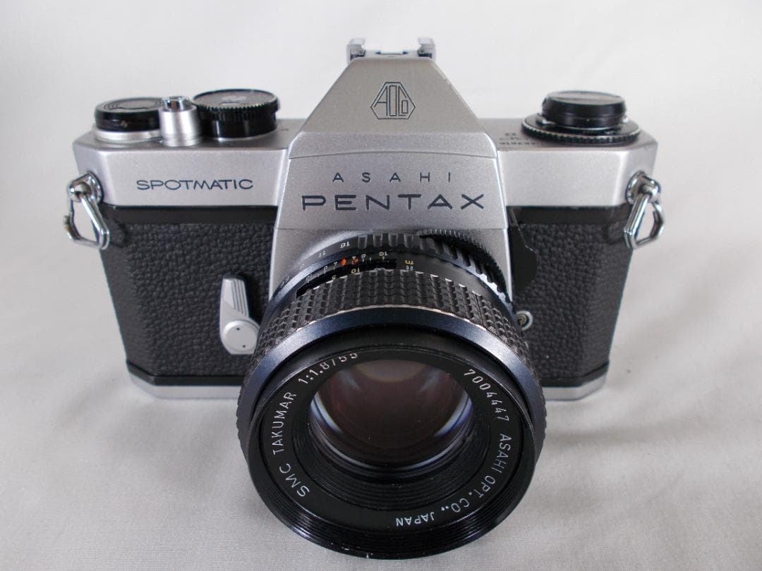 フィルムカメラ 整備済　Pentax SPII + レンズ f1.8　F210
