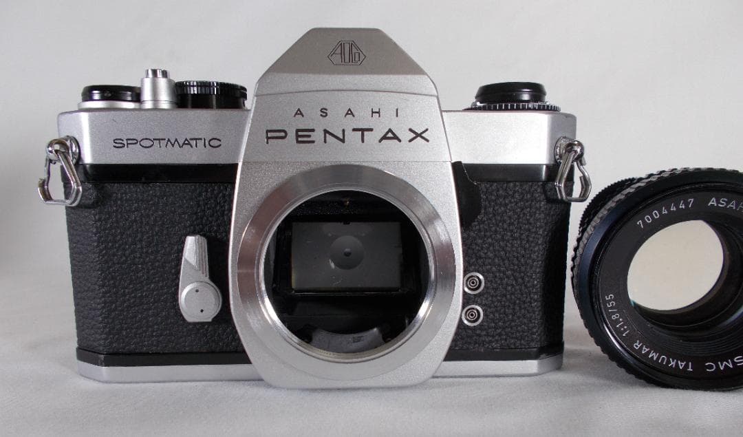 フィルムカメラ 整備済　Pentax SPII + レンズ f1.8　F210