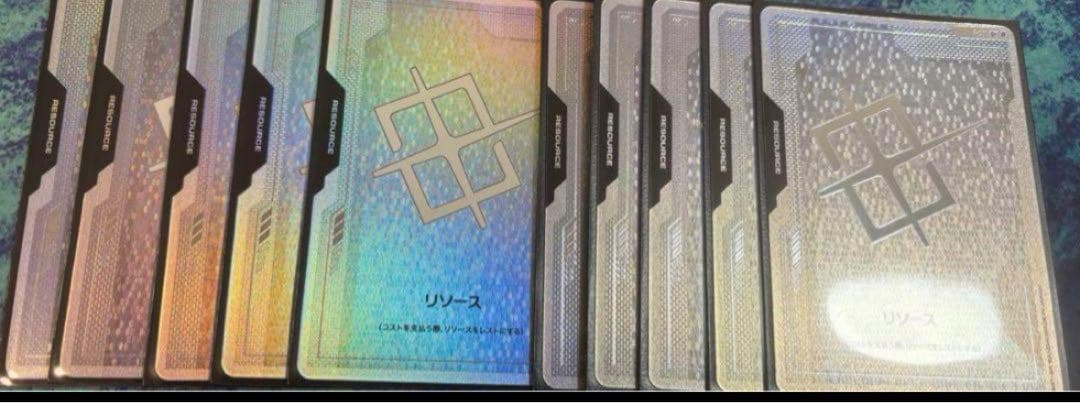 ガンダムカードゲーム　リソース　パラレル10枚セット①