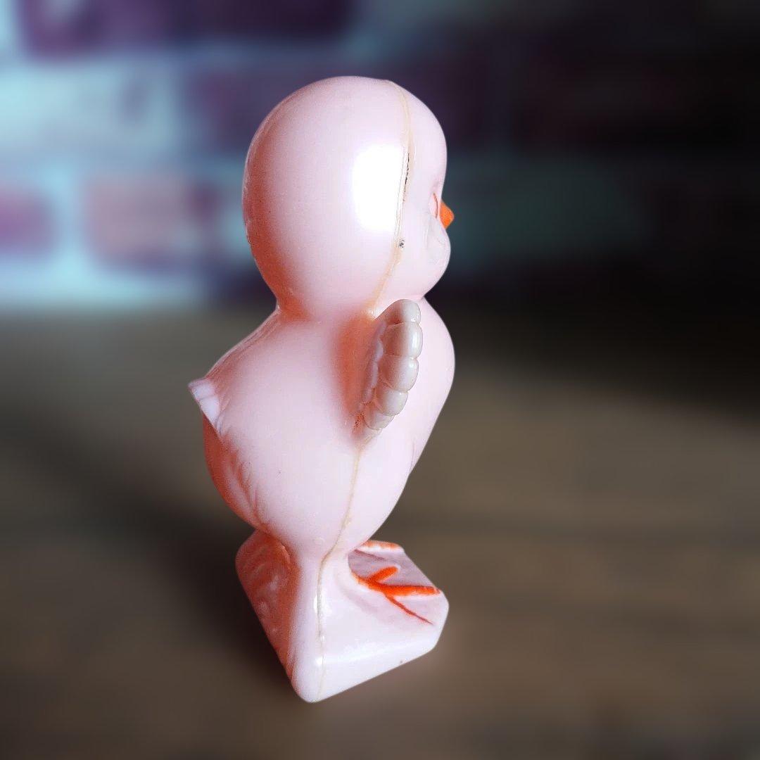 knickerbocker 1950s ビンテージ　ひよこ　ピンクレア