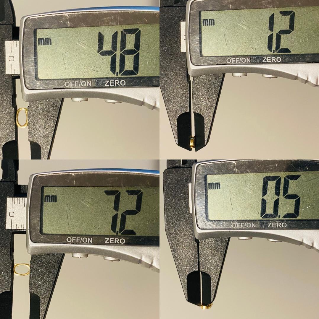 K18YG WG バチカン イエローゴールド ホワイトゴールド 18金 18K