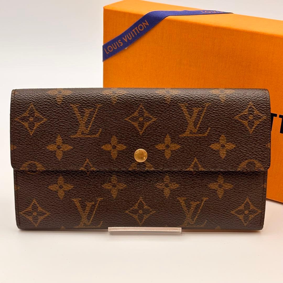 鑑定済み✨ルイヴィトン✨ポルトフォイユ・サラ 長財布 モノグラム 二つ折り財布