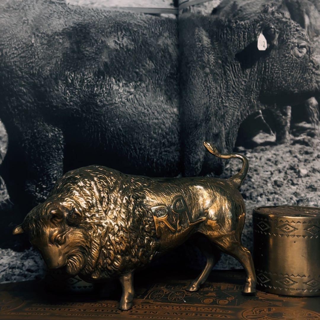 RRL イエローストーン バッファロー 彫刻