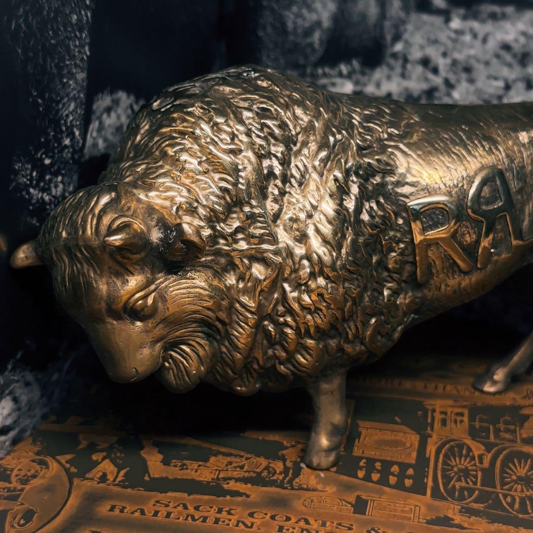 RRL イエローストーン バッファロー 彫刻