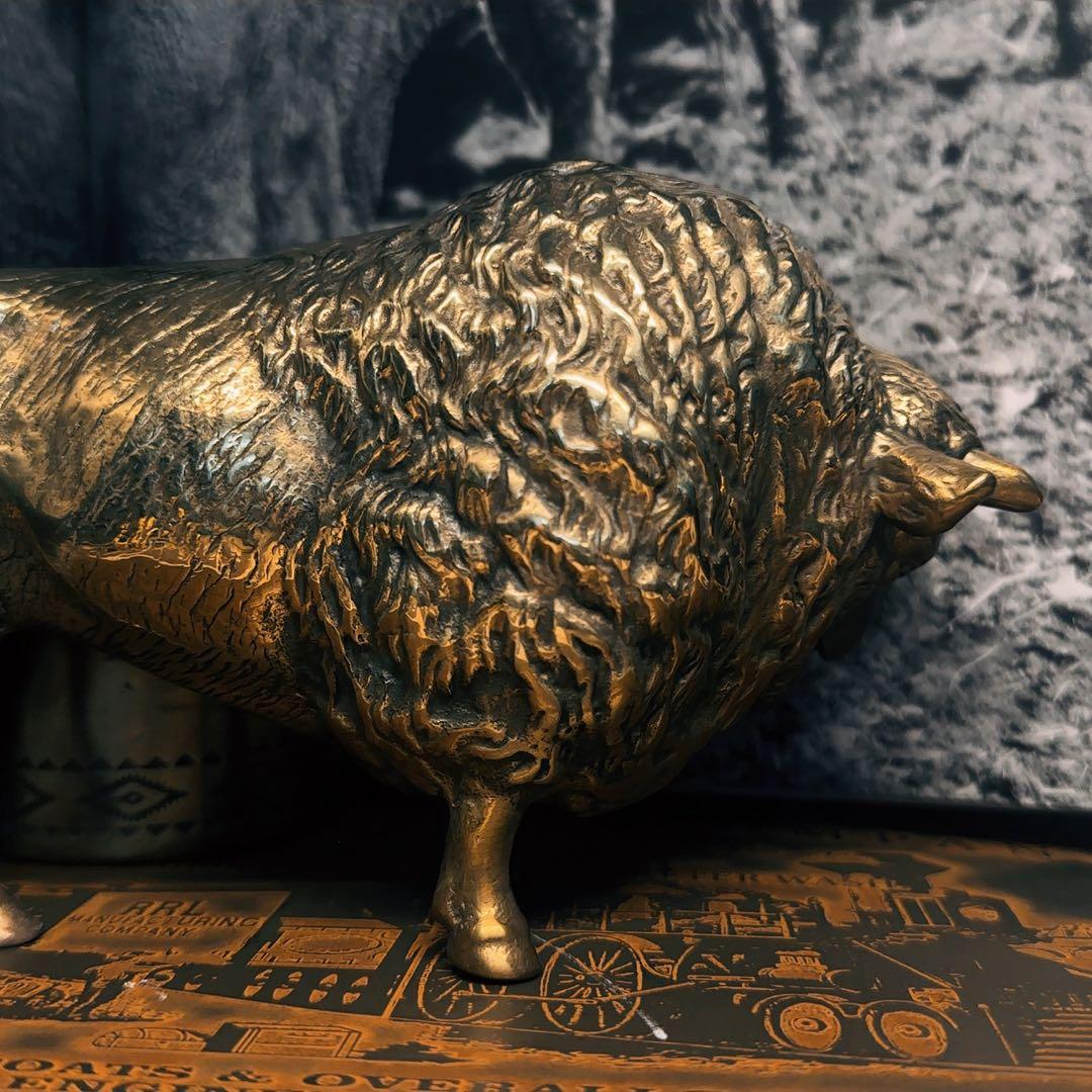 RRL イエローストーン バッファロー 彫刻