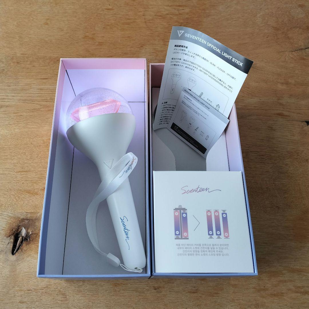 SEVENTEEN ペンライト 3本セット、デコバンド
