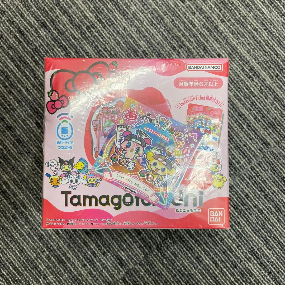 たまごっちユニ　サンリオ　新品未使用品 ステッカー付き