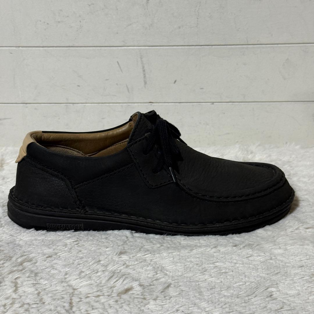 美品✨ビルケンシュトック　パサデナ　コンフォート　オイルドレザー　シボ革　黒